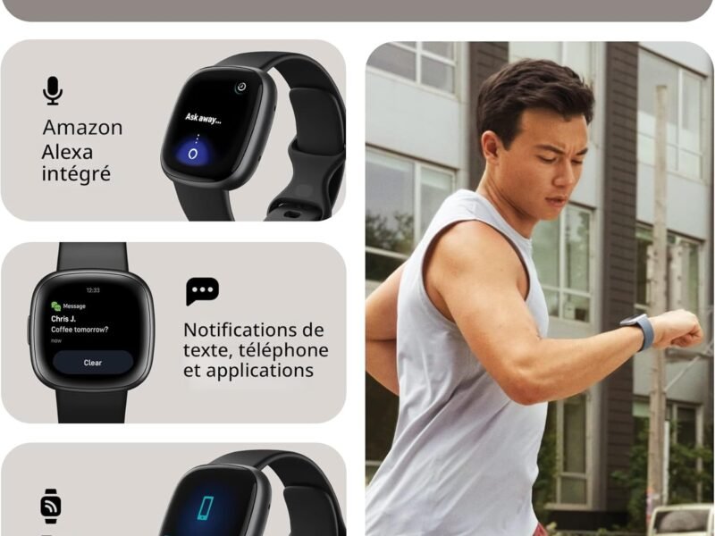 Google Fitbit Versa 4 Montre intelligente